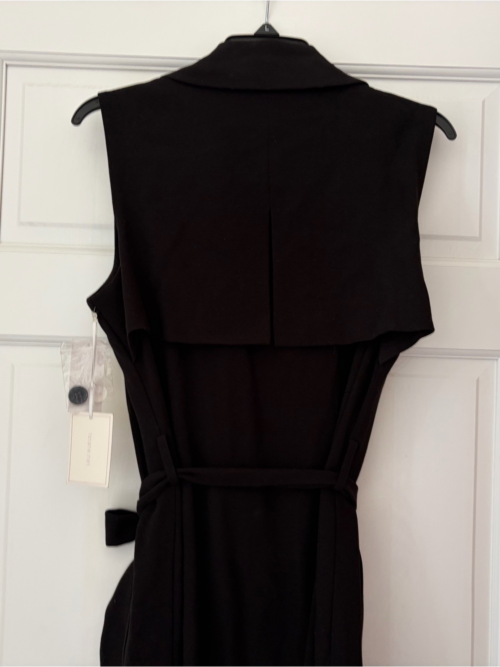 NWT 1. State Trench Midi Dress in Rich Black - Picture 6 of 10